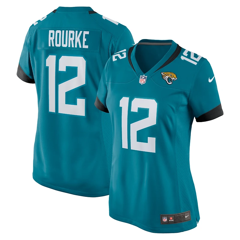 Women's Nike Nathan Rourke Teal Jacksonville Jaguars Team Game Jersey