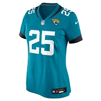 Women's Nike Rayuan Lane III  Teal Jacksonville Jaguars Team Game Jersey