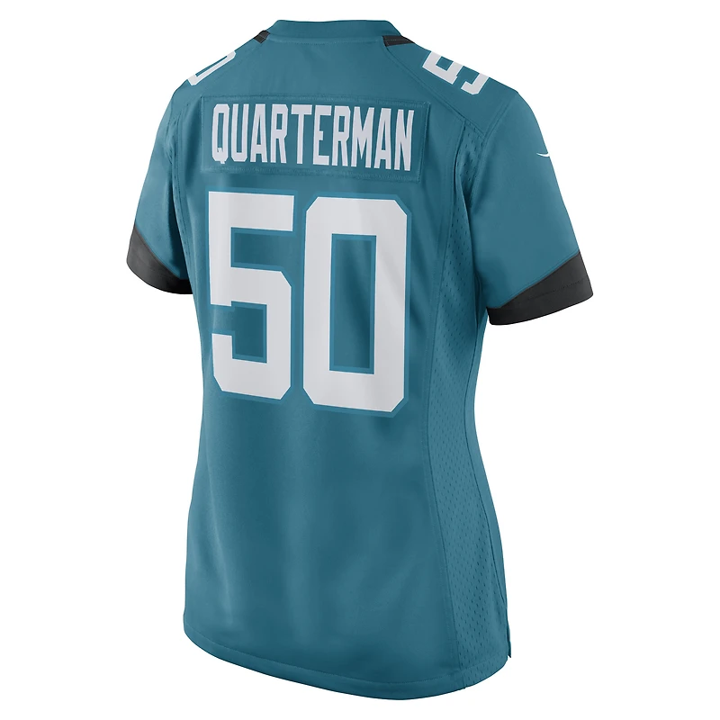 Women's Nike Shaquille Quarterman Teal Jacksonville Jaguars Game Jersey