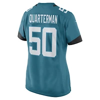 Women's Nike Shaquille Quarterman Teal Jacksonville Jaguars Game Jersey