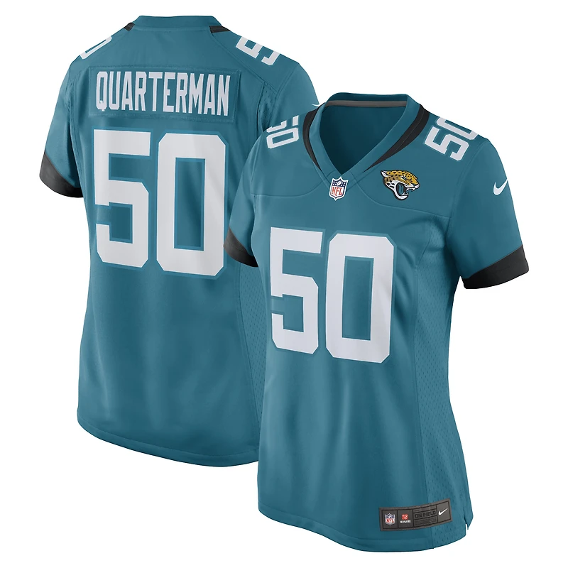 Women's Nike Shaquille Quarterman Teal Jacksonville Jaguars Game Jersey