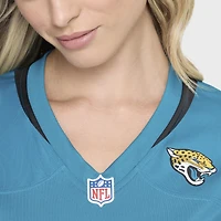 Maillot de match Nike Tim Jones turquoise des Jaguars Jacksonville pour femmes