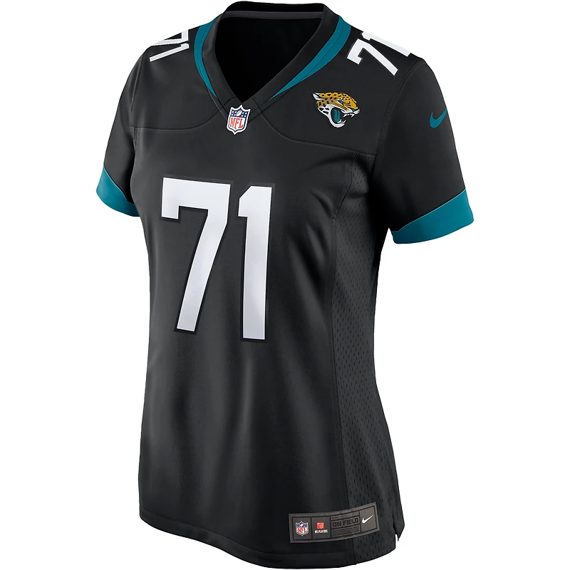 Maillot de joueur retraité Nike Tony Boselli pour femme, noir, Jacksonville Jaguars Game