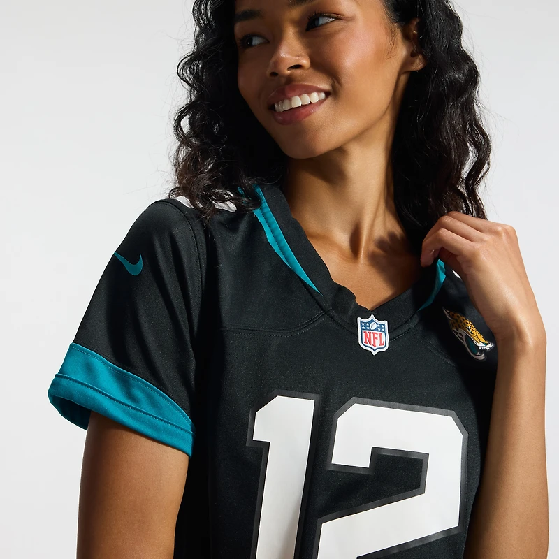 Women's Nike Travis Hunter Teal Jacksonville Jaguars Team Game Jersey