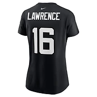 Women's Nike Trevor Lawrence Black Jacksonville Jaguars Name & Number T-Shirt