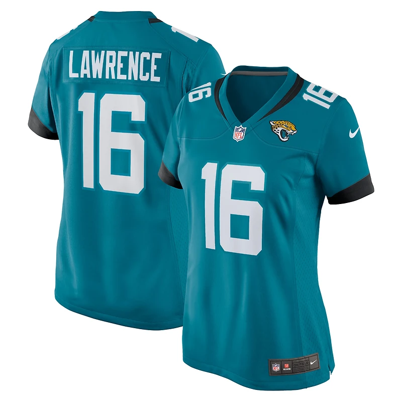 Women's Nike Trevor Lawrence Teal Jacksonville Jaguars Player Game Jersey