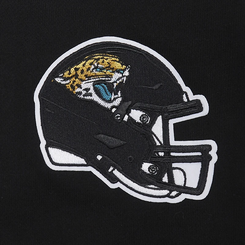Sweat à capuche court imprimé de bijoux Jacksonville Jaguars Pro Standard pour femme, noir