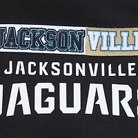 Women's Pro Standard Black Jacksonville Jaguars Split Logo Full-Zip Hoodie