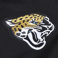 Women's Pro Standard Black Jacksonville Jaguars Split Logo Full-Zip Hoodie