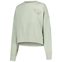 Sweat-shirt neutre Pro Standard vert clair des Jacksonville Jaguars pour femmes
