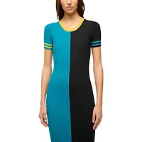 Women's STAUD  Teal/Black Jacksonville Jaguars Colleen Dress