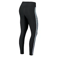 Women's WEAR by Erin Andrews Black Jacksonville Jaguars Color Block Leggings
