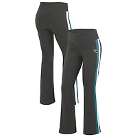 Women's WEAR by Erin Andrews Black Jacksonville Jaguars Tri-Blend Yoga Pants