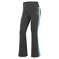Pantalon de yoga noir Tri-Blend pour femme WEAR by Erin Andrews, imprimé Jaguars Jacksonville