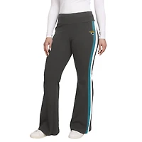 Women's WEAR by Erin Andrews Black Jacksonville Jaguars Tri-Blend Yoga Pants