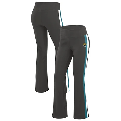 Pantalon de yoga noir Tri-Blend pour femme WEAR by Erin Andrews, imprimé Jaguars Jacksonville