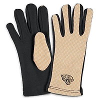 Women's WEAR by Erin Andrews Jacksonville Jaguars Tonal Microcheck Scarf & Glove Set