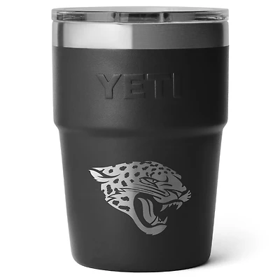 Gobelet empilable YETI Jacksonville Jaguars Rambler 473 ml avec couvercle Magslider