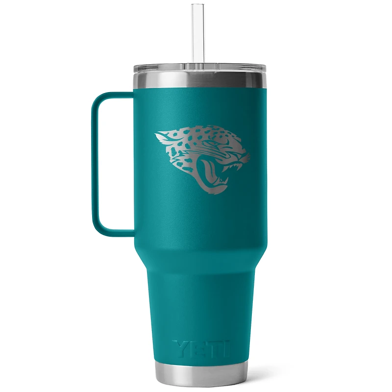 Tasse à paille Rambler YETI Jacksonville Jaguars Primary (1,27 l)