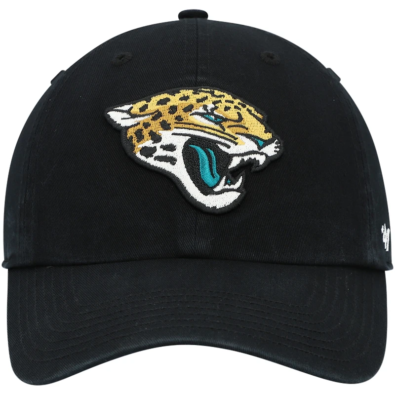 Casquette réglable Clean Up Logo Jacksonville Jaguars '47 noire pour jeune