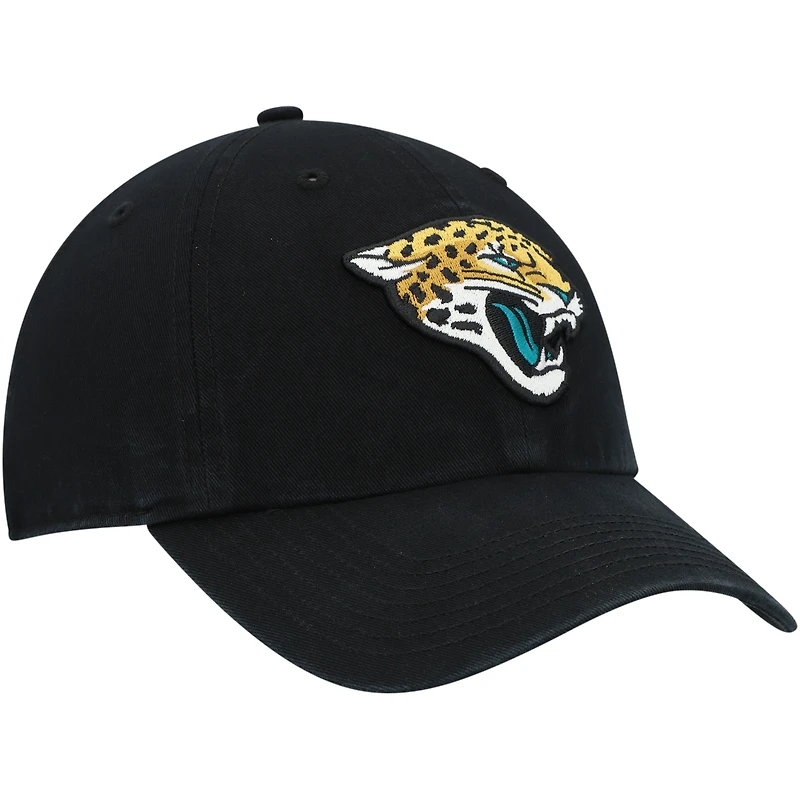 Casquette réglable Clean Up Logo Jacksonville Jaguars '47 noire pour jeune