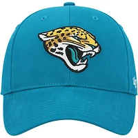 Casquette réglable MVP secondaire des Jaguars de Jacksonville '47 bleu sarcelle pour jeune