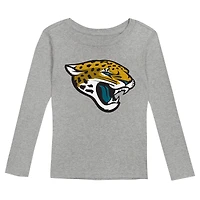 Ensemble de nuit t-shirt et pantalon à manches longues pour jeunes Jacksonville Jaguars