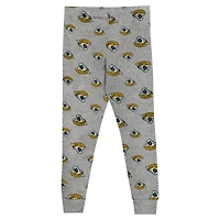 Ensemble de nuit t-shirt et pantalon à manches longues pour jeunes Jacksonville Jaguars