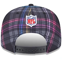 Casquette Snapback 9FIFTY Crucial Catch 2024 NFL Jacksonville Jaguars New Era noire pour jeunes