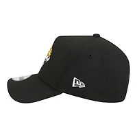 Casquette ajustable New Era 9FORTY A-Frame noire pour jeunes des Jaguars de Jacksonville
