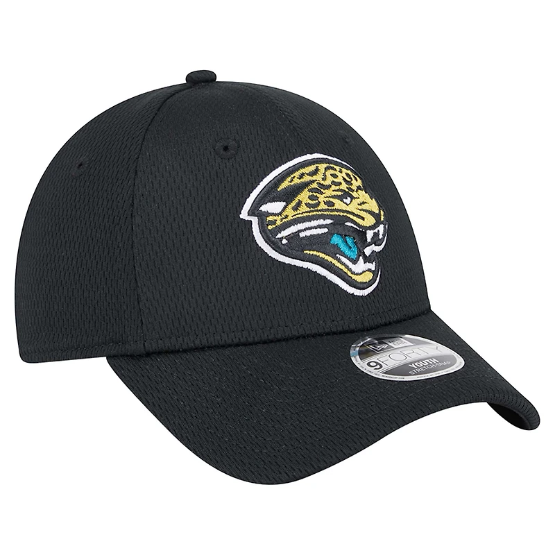 Casquette ajustable Main 9FORTY Jacksonville Jaguars noire New Era pour jeunes