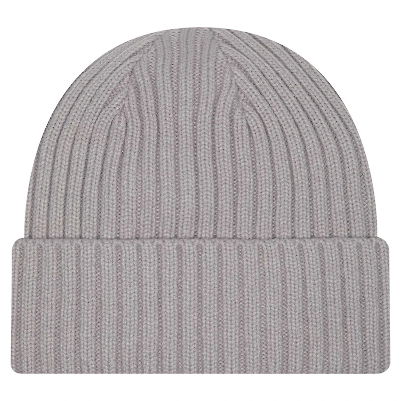 Bonnet tricoté à revers Jacksonville Jaguars gris New Era pour jeunes