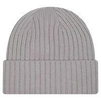 Bonnet tricoté à revers Jacksonville Jaguars gris New Era pour jeunes