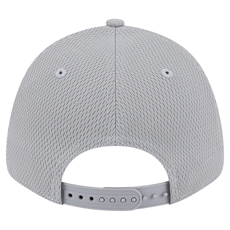 Youth New Era Gray Jacksonville Jaguars Main 9FORTY Adjustable Hat