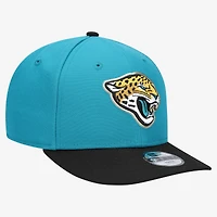 Youth New Era  Teal/Black Jacksonville Jaguars 2026 NFL Draft Pre-Curved 9FIFTY Snapback Hat