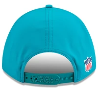 Youth New Era Teal Jacksonville Jaguars 2025 Sideline  9FORTY Adjustable Hat