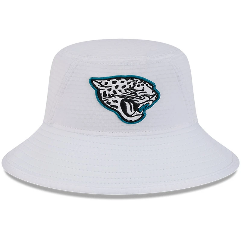 Chapeau bob blanc Jacksonville Jaguars 2024 NFL Training Camp New Era pour jeune