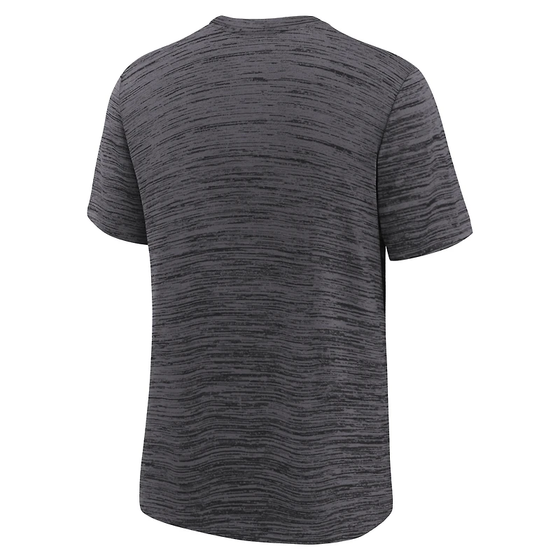 T-shirt Nike noir pour jeunes Jacksonville Jaguars Sideline Velocity Performance