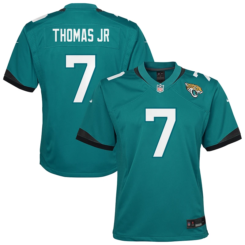 Youth Nike Brian Thomas Jr. Teal Jacksonville Jaguars Team Game Jersey