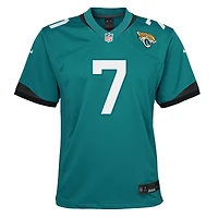 Maillot Nike Brian Thomas Jr. Teal Jacksonville Jaguars Team Game pour jeune