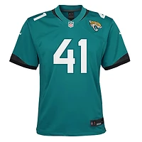 Maillot Nike Josh Hines-Allen Teal des Jaguars de Jacksonville pour jeune
