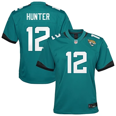 Maillot Nike Travis Hunter Teal Jacksonville Jaguars Team Game pour jeune