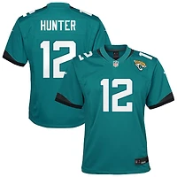 Maillot Nike Travis Hunter Teal Jacksonville Jaguars Team Game pour jeune