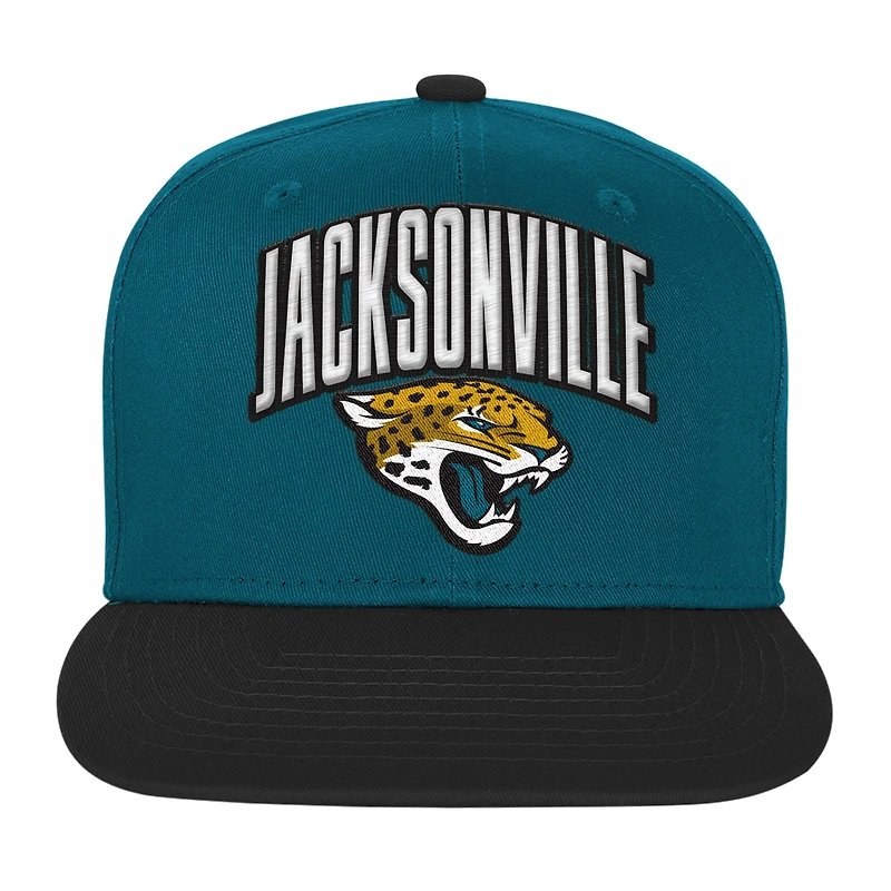 Casquette ajustable Youth Outerstuff Teal Jacksonville Jaguars Essentials