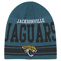 Bonnet en tricot rétro bleu sarcelle pour jeunes des Jaguars de Jacksonville