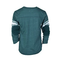 T-shirt de football à manches longues bleu sarcelle pour jeunes, Wes & Willy, des Jaguars Jacksonville