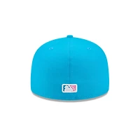 Casquette ajustée 59FIFTY Jacksonville Jumbo Shrimp pour homme de New Era, rose