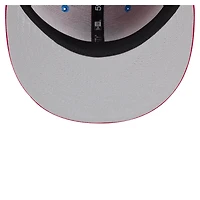 Men's New Era  Red Jacksonville Jumbo Shrimp Authentic Collection 59FIFTY Fitted Hat