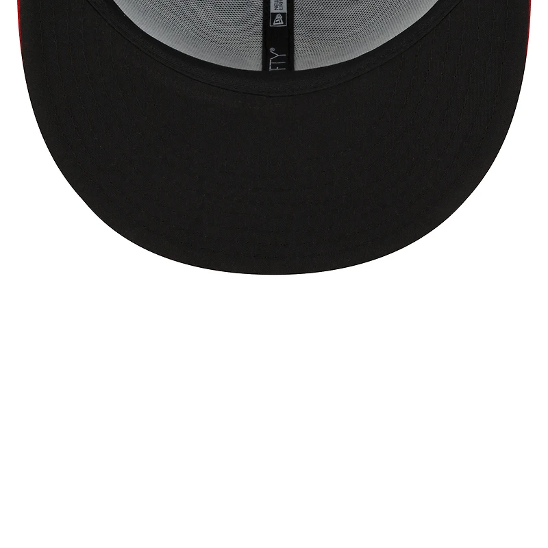 Casquette ajustée 59FIFTY à logo alternatif pour homme Jacksonville Jumbo Shrimp New Era bleu marine