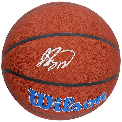 Jalen Suggs Orlando Magic Autographed Wilson Team Logo Basketball